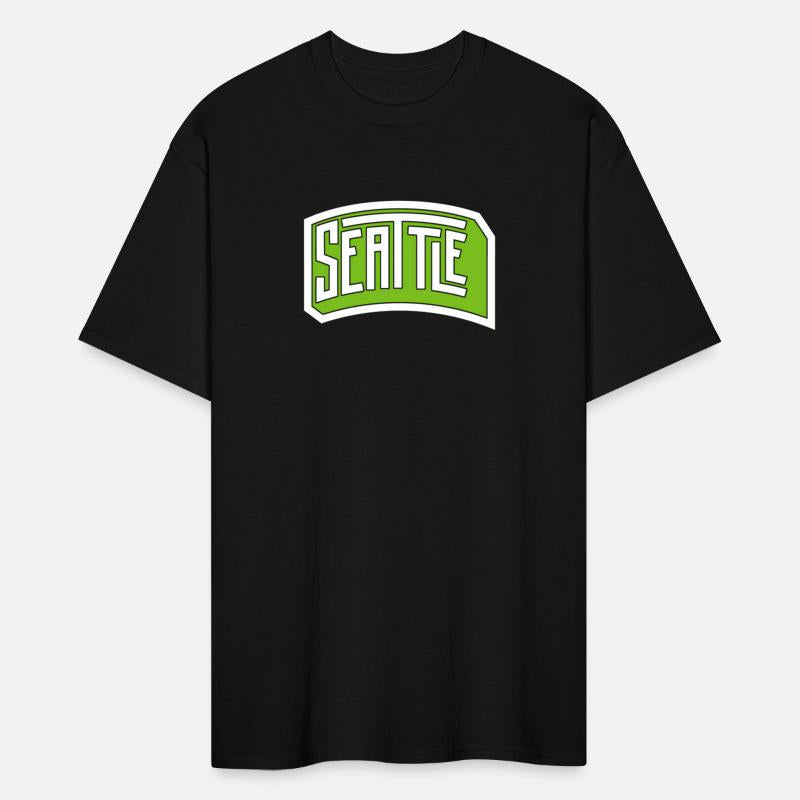Seattle Green Word Mark Text