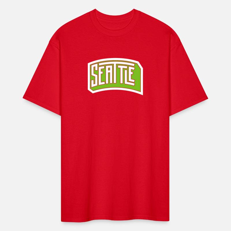 Seattle Green Word Mark Text