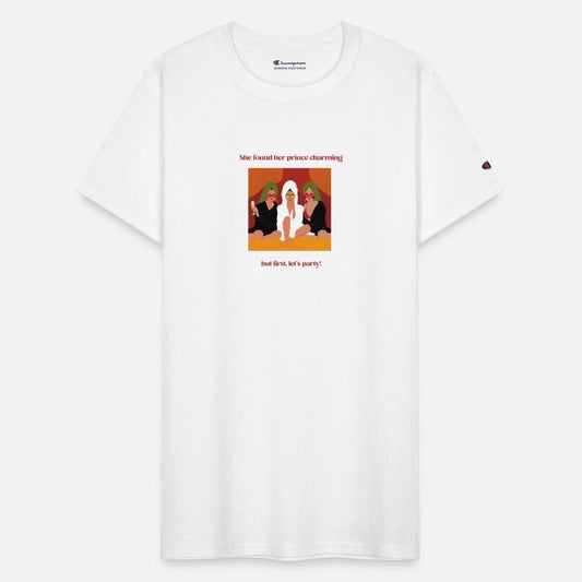 She found prince charming, but first let's party