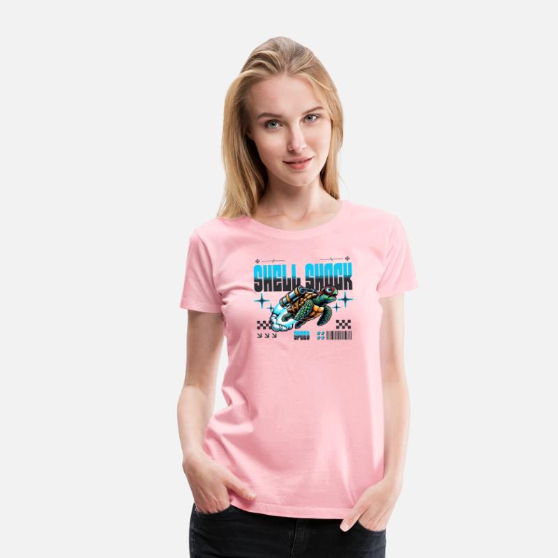 Shell Shock Jetpack Turtle | Speedy Turtle Tee