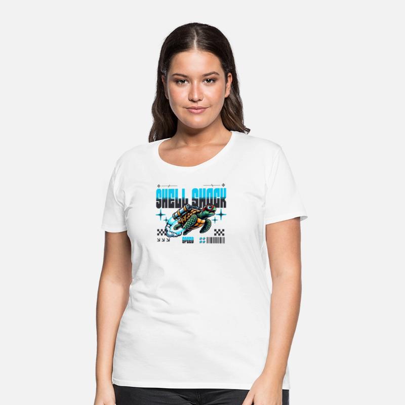 Shell Shock Jetpack Turtle | Speedy Turtle Tee