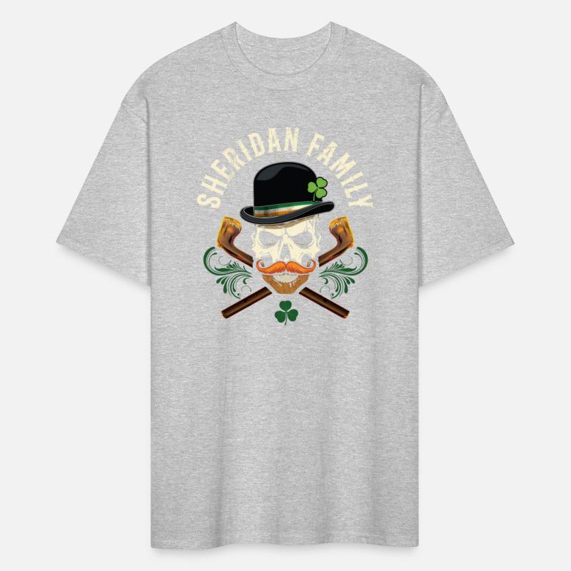 Sheridan Family Irish Skull with Shillelagh