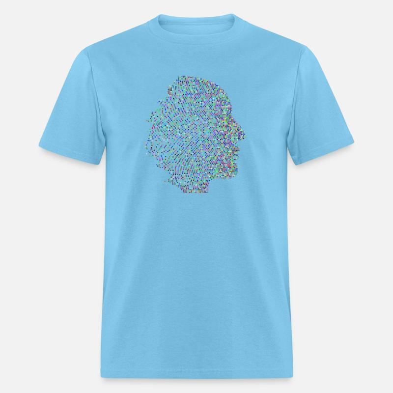 Shirt pixel art.pixel face.neutral face.Unisex