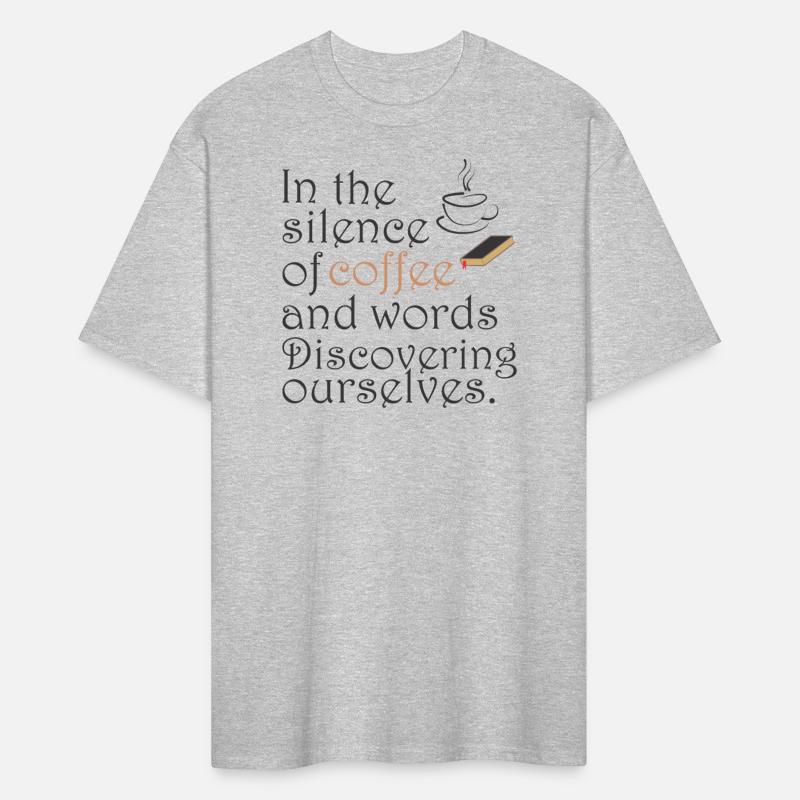 silence coffee and words