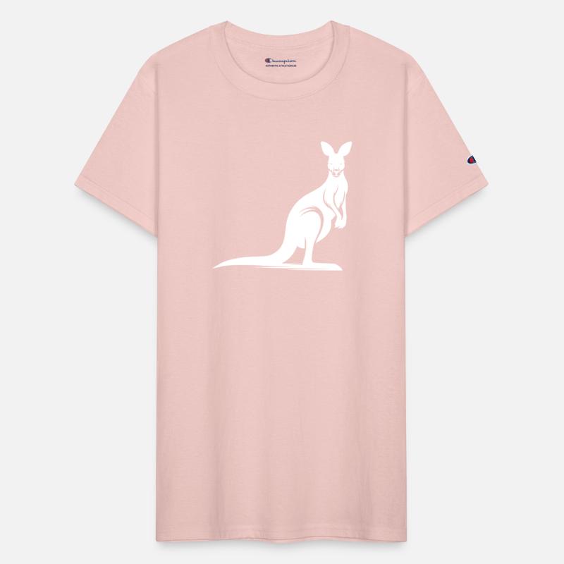 Silhouette Of A Graceful Kangaroo