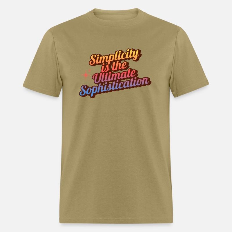 Simplicity is the Ultimate Sophistication