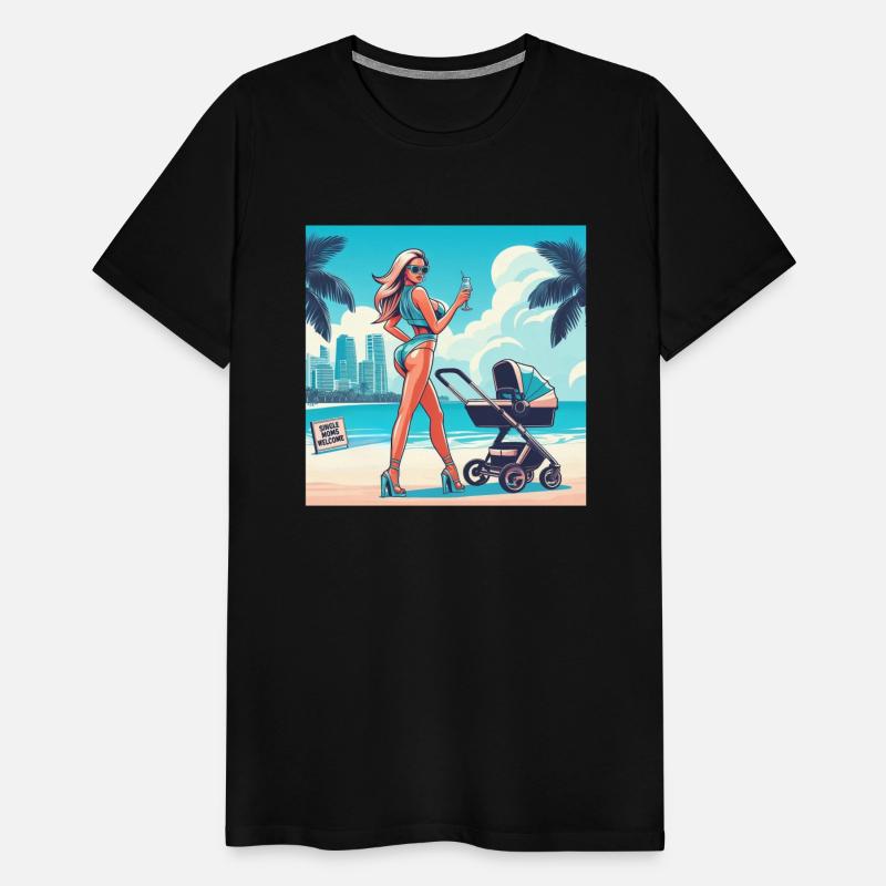 Single Moms Welcome at the Beach