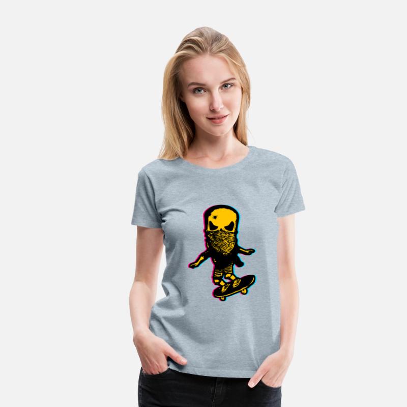 Skateboarder Skull