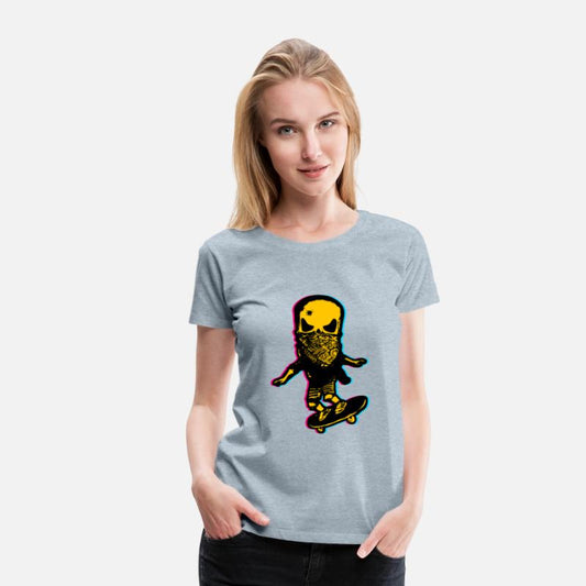 Skateboarder Skull
