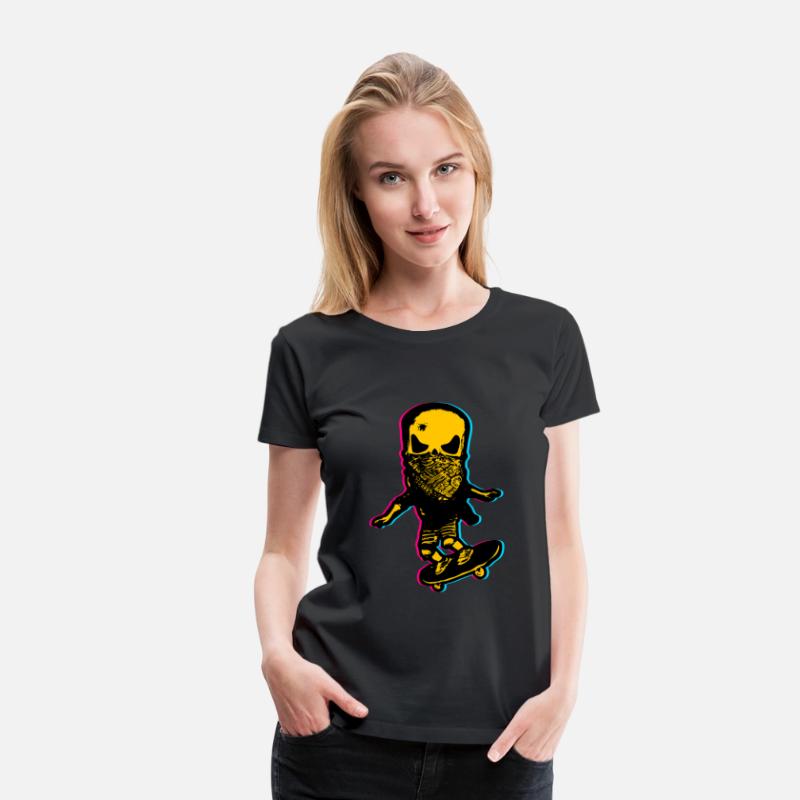 Skateboarder Skull