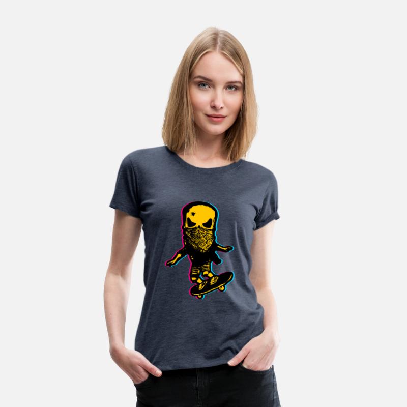 Skateboarder Skull