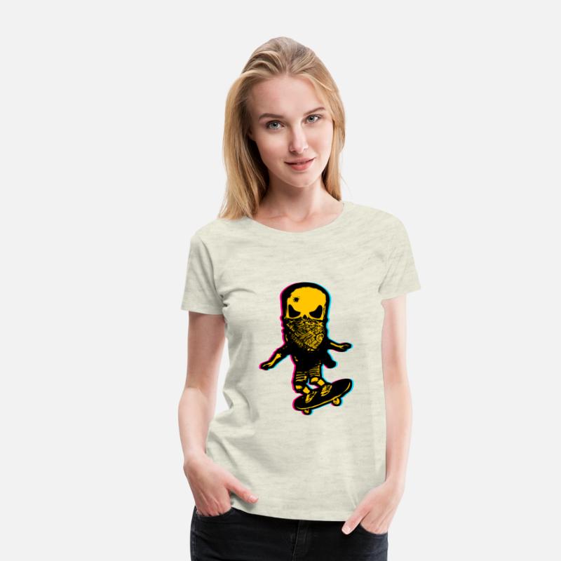 Skateboarder Skull