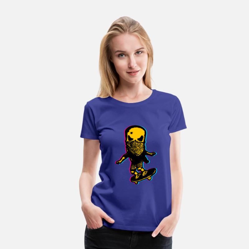 Skateboarder Skull