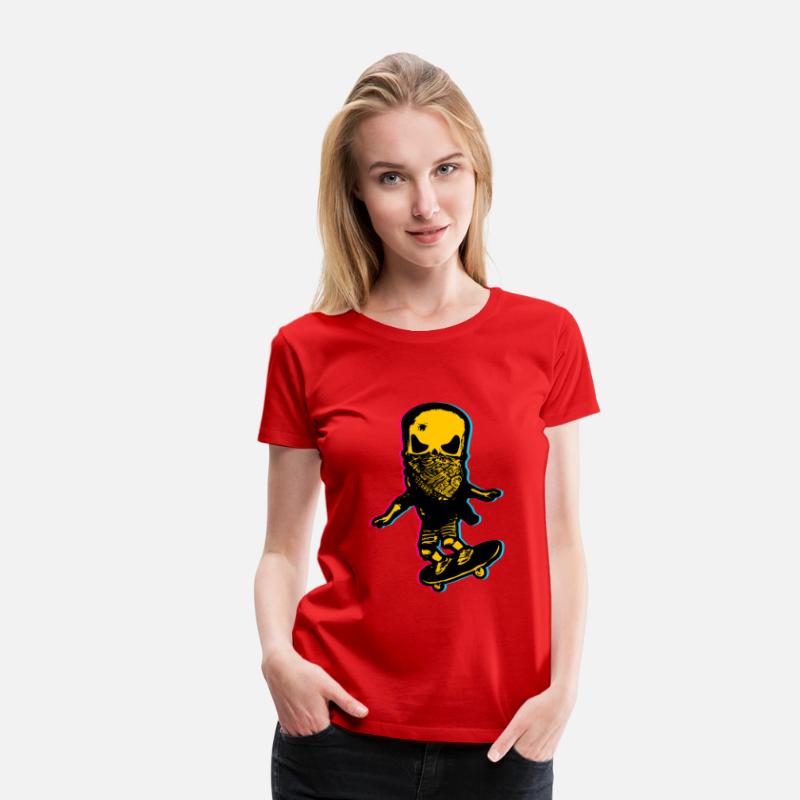 Skateboarder Skull