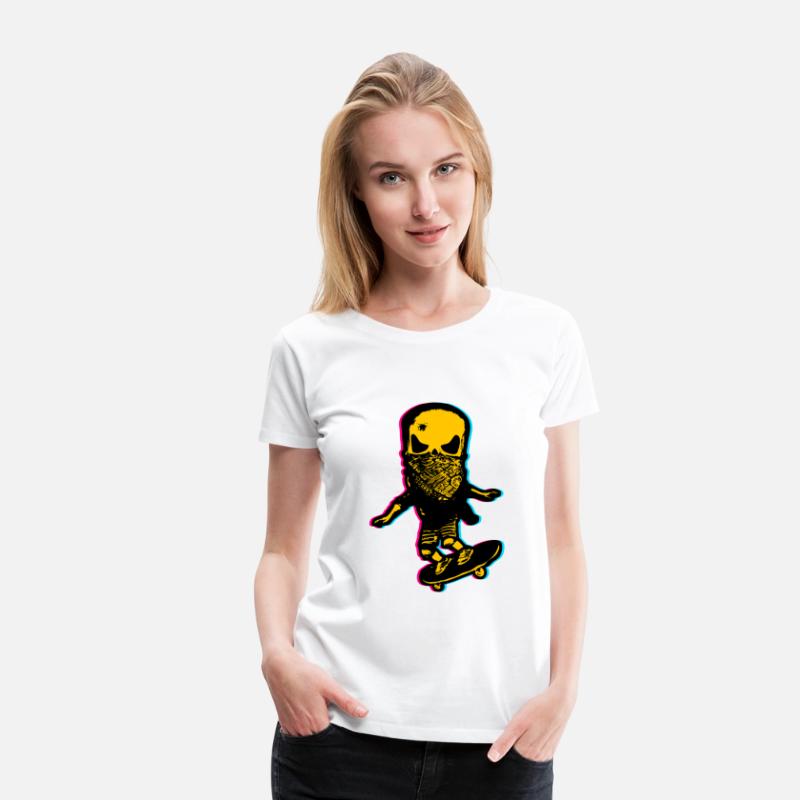 Skateboarder Skull