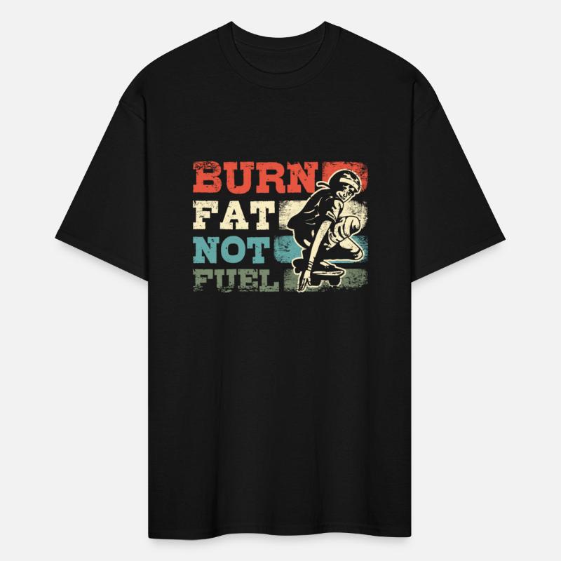 Skateboarding burn fat not fuel