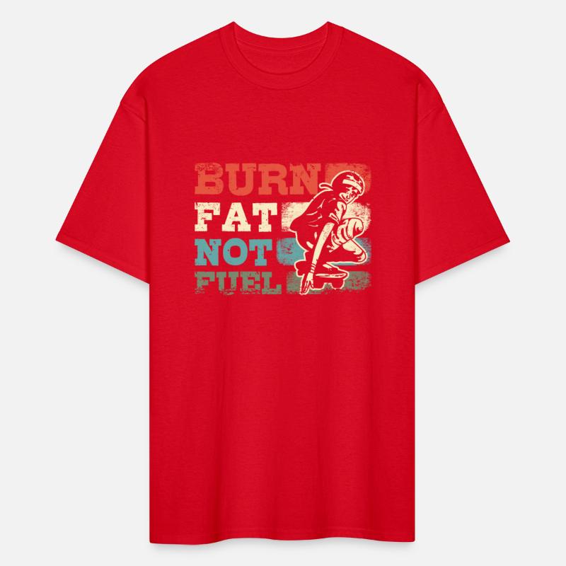 Skateboarding burn fat not fuel