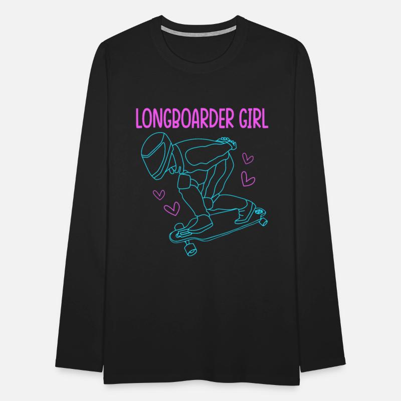 Skateboarding For Women Longboard Girl