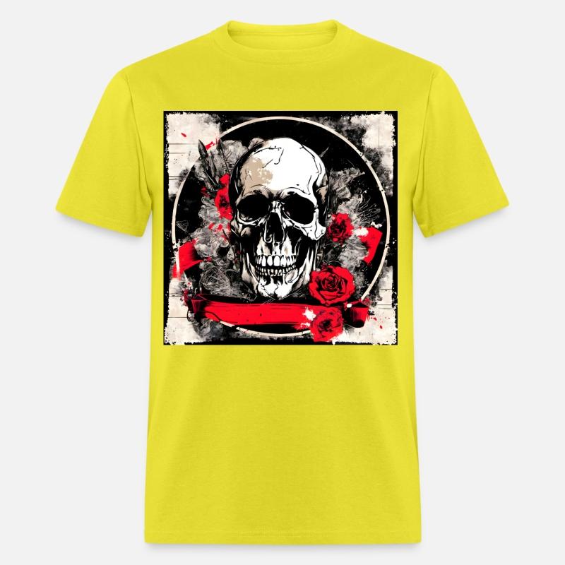 Skull Tattoo Heavy Metal Biker