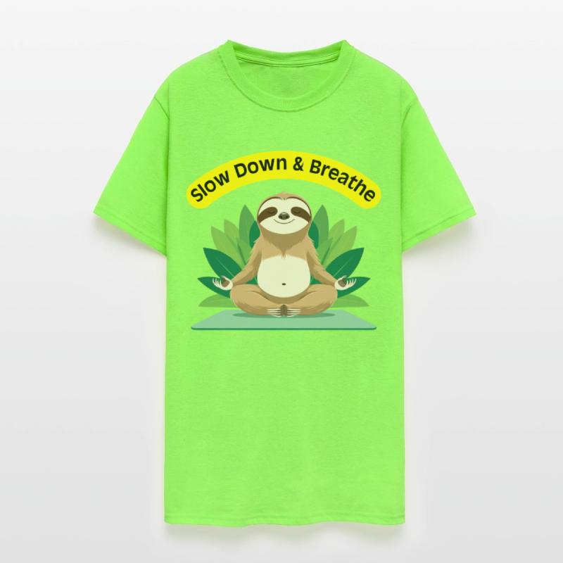 Slow Down & Breathe – Zen Sloth
