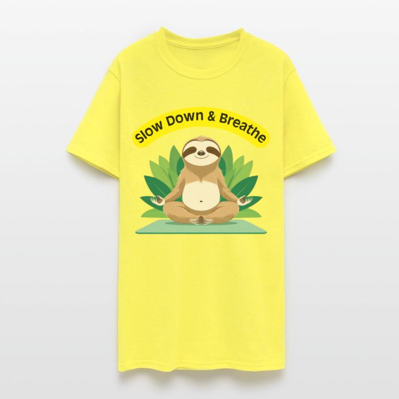 Slow Down & Breathe – Zen Sloth