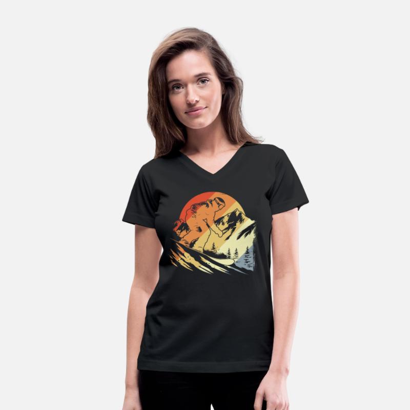 Snowboarder Vintage Look