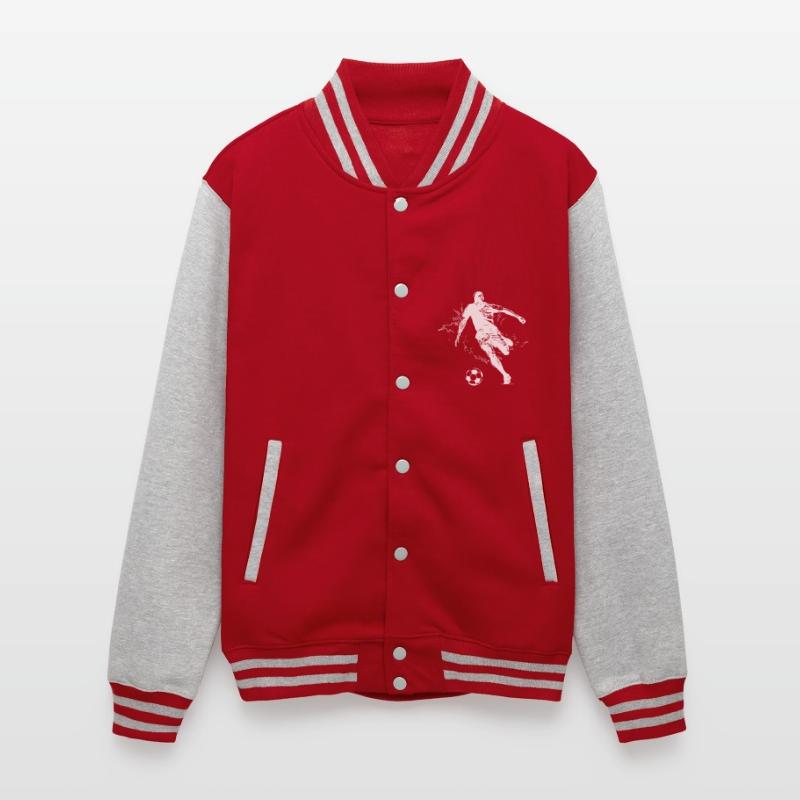 Soccer Player Kicks A Soccer Ball