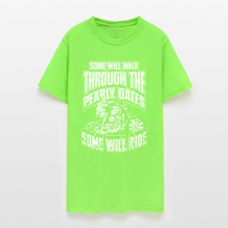 Some will walk through the pearly gates some will