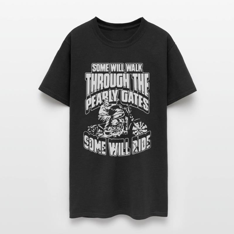 Some will walk through the pearly gates some will