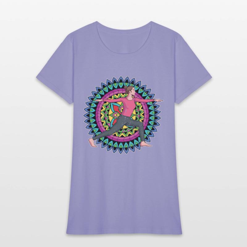 Spiritual Yogi Gift Colorful Mandala Yoga