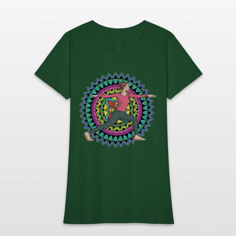 Spiritual Yogi Gift Colorful Mandala Yoga