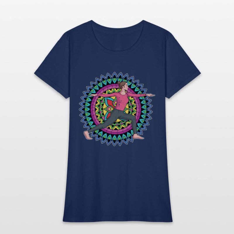 Spiritual Yogi Gift Colorful Mandala Yoga