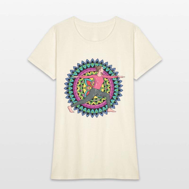 Spiritual Yogi Gift Colorful Mandala Yoga