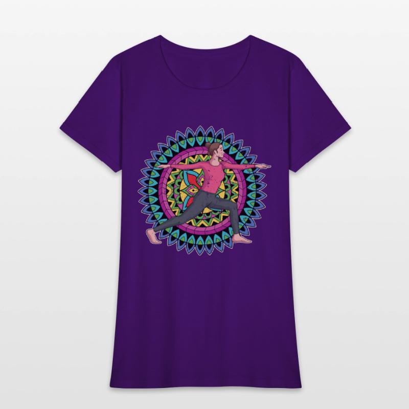Spiritual Yogi Gift Colorful Mandala Yoga