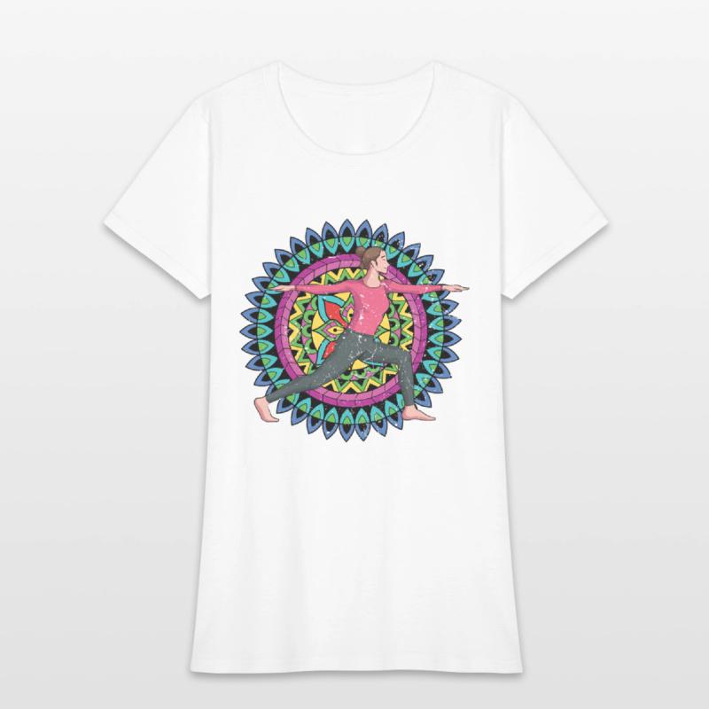Spiritual Yogi Gift Colorful Mandala Yoga