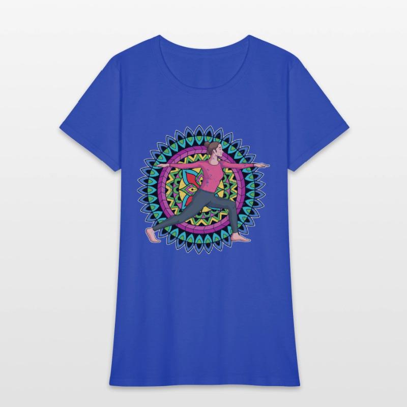 Spiritual Yogi Gift Colorful Mandala Yoga