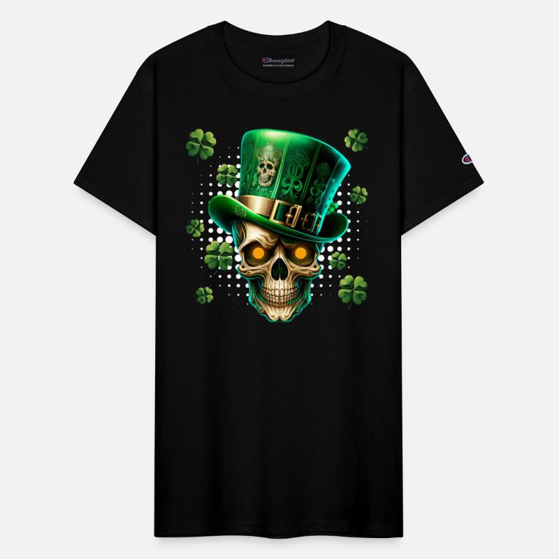 St. Patrick's Day Irish skeleton leprechaun