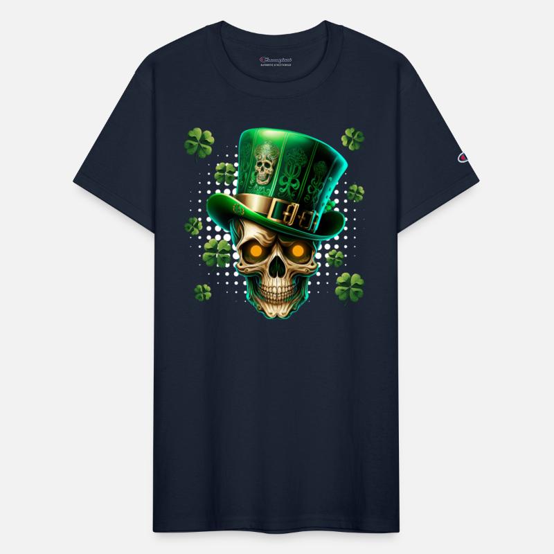 St. Patrick's Day Irish skeleton leprechaun