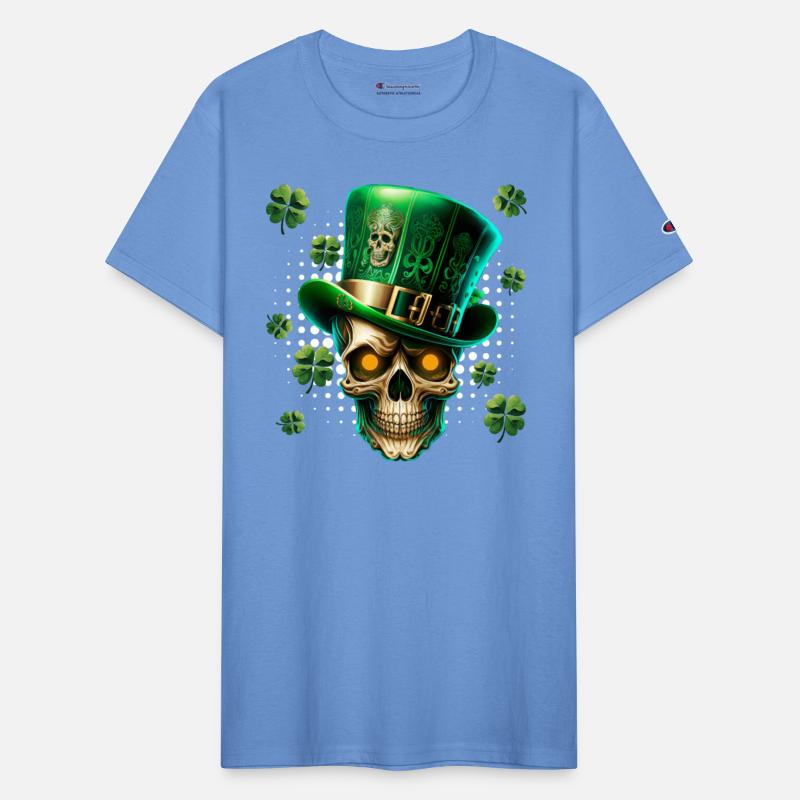 St. Patrick's Day Irish skeleton leprechaun