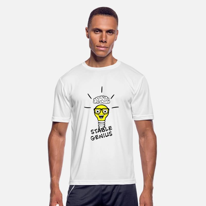 Stable Genius - Nerd Lightbulb and Brain