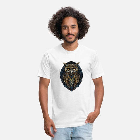 Stained Glass Gothic Aesthetic Owl Intricate