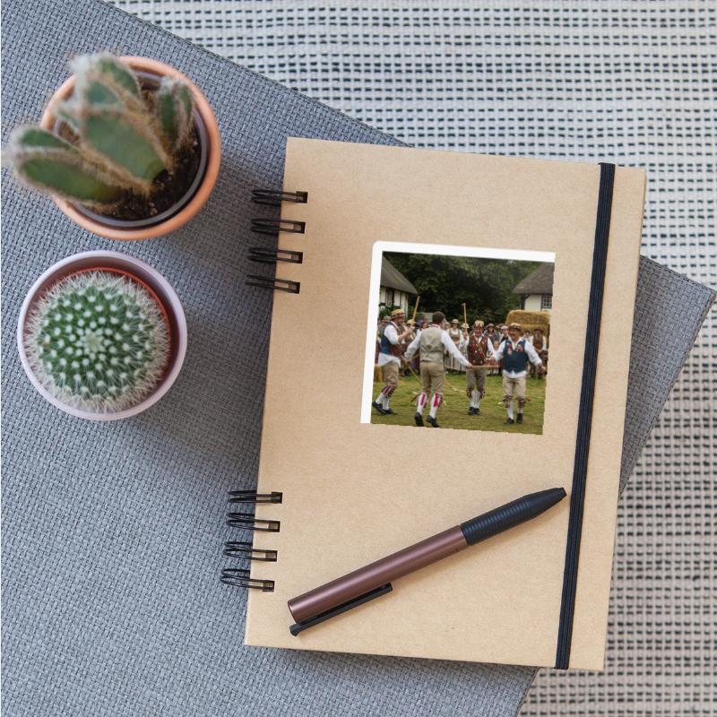 Stick wielding dancers