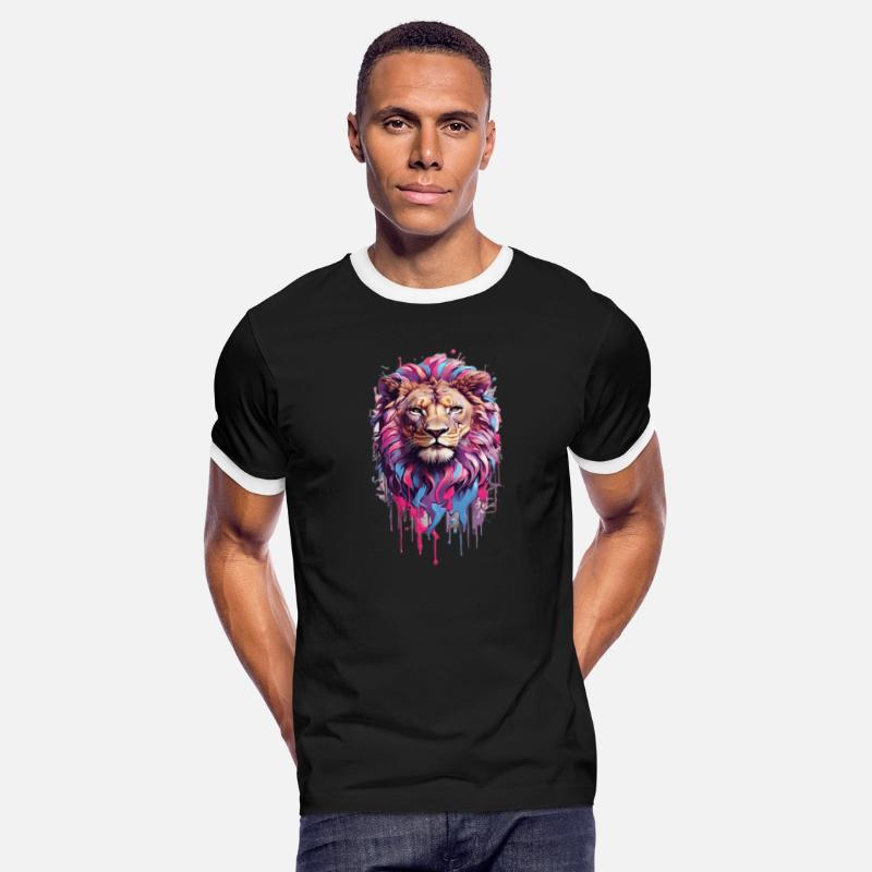 Sticky Lion Graffiti Tees with Pink, Blue, Lilac,