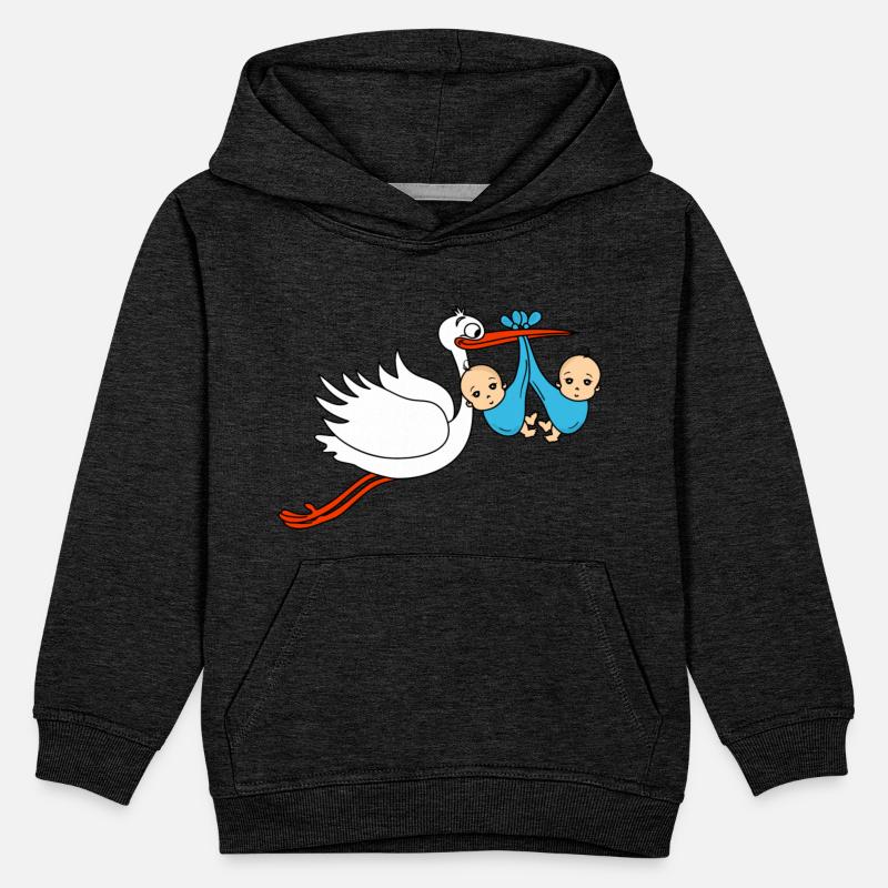 Stork Twins Baby Babies Boys Pregnancy Sons