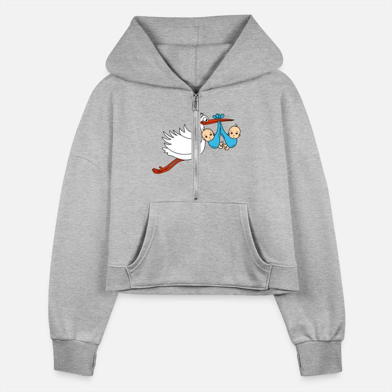 Stork Twins Baby Babies Boys Pregnancy Sons