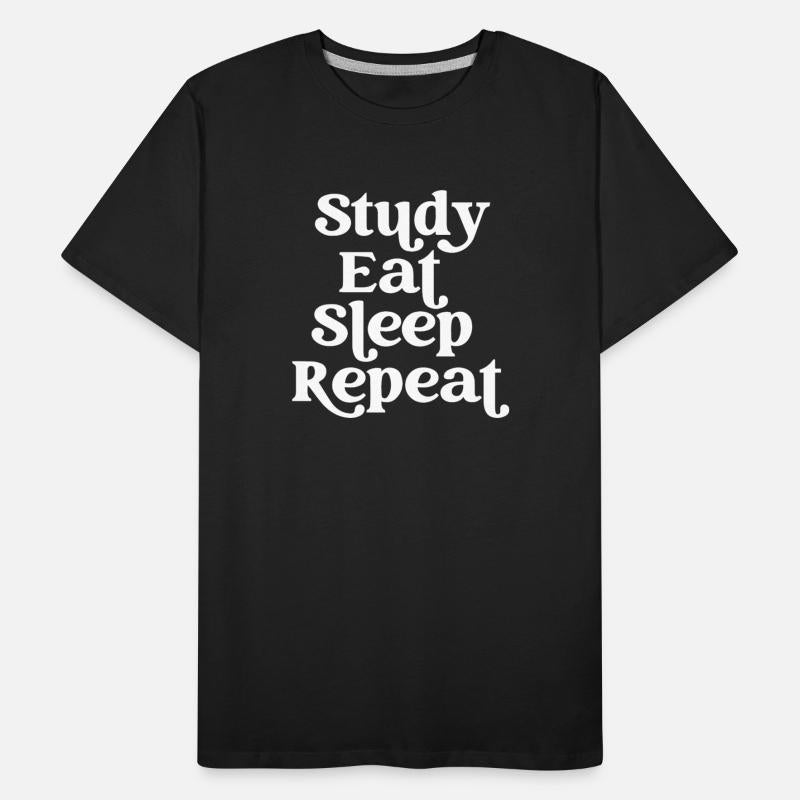 Study Eat Sleep Repeat Routine Lifestyle