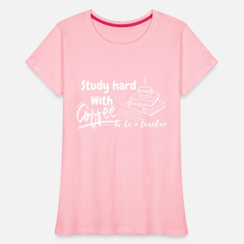 Study hard with coffee to be a teacher