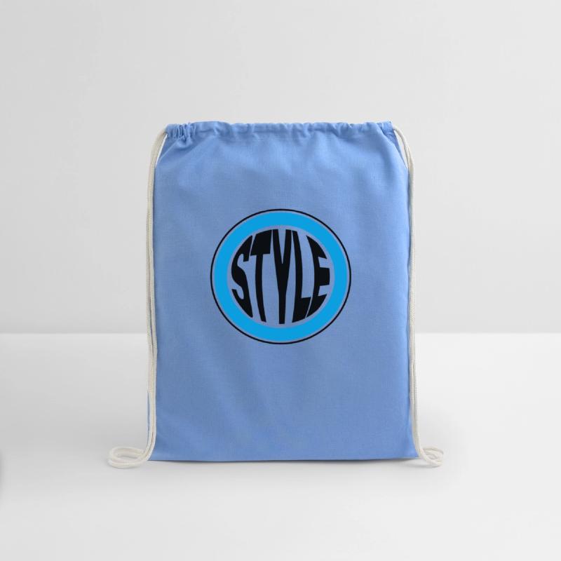 style text design in circle