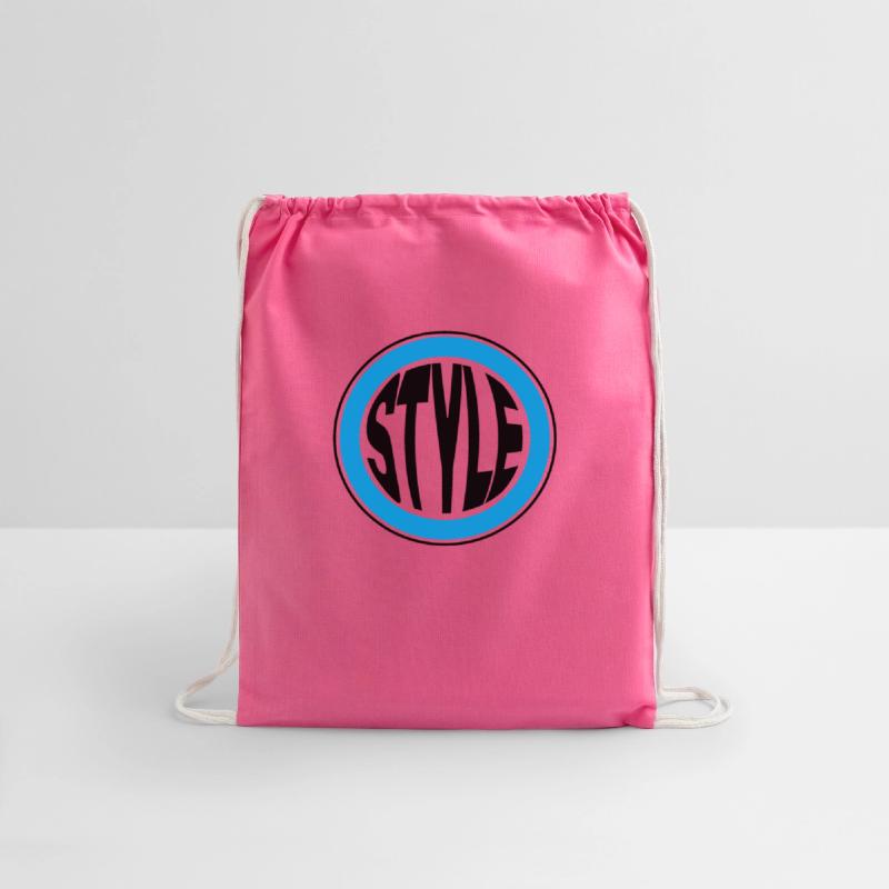 style text design in circle