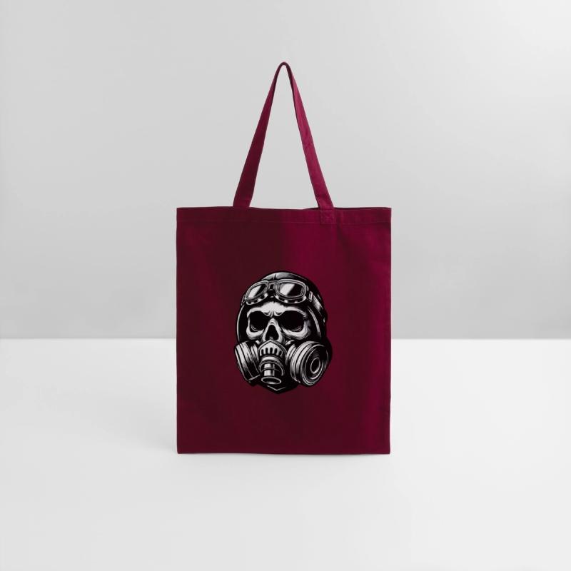 Stylish skull with a gas mask 2